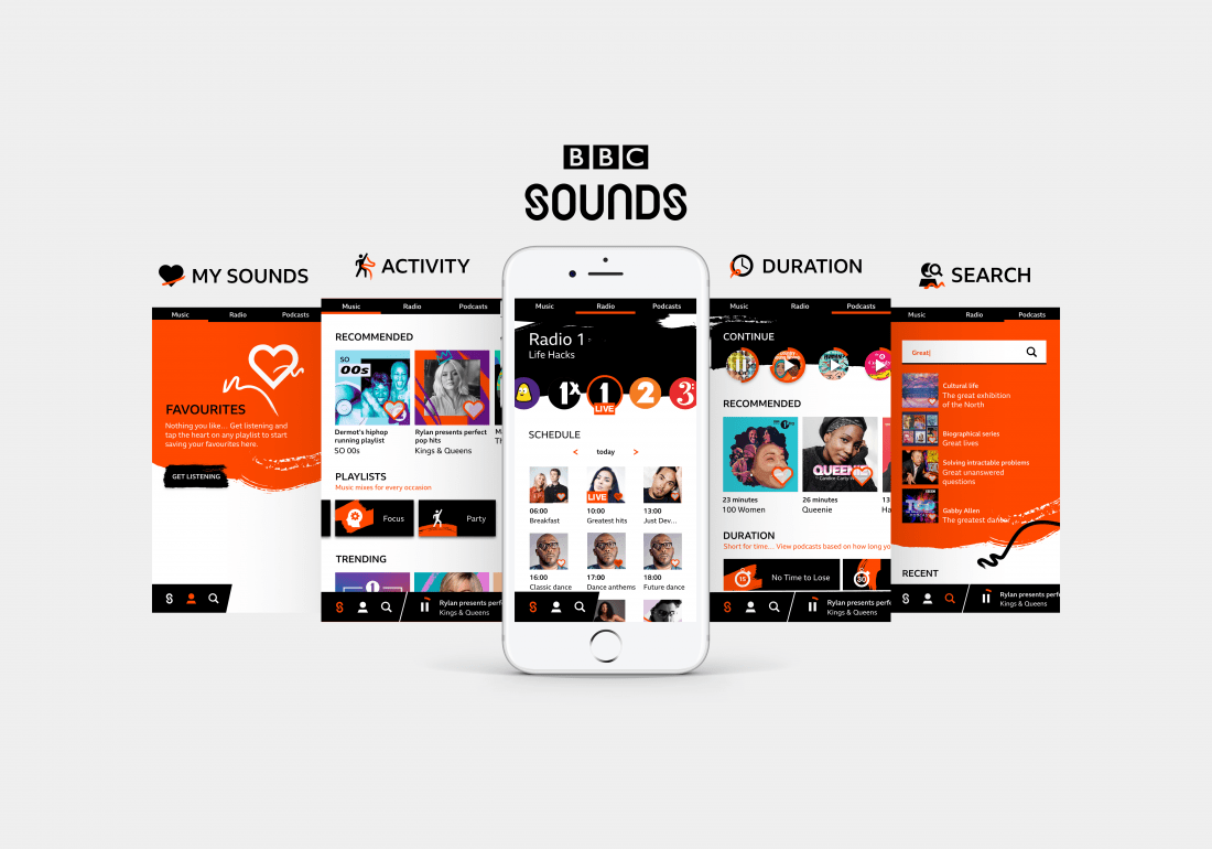 BBC Sounds- App Re-Design