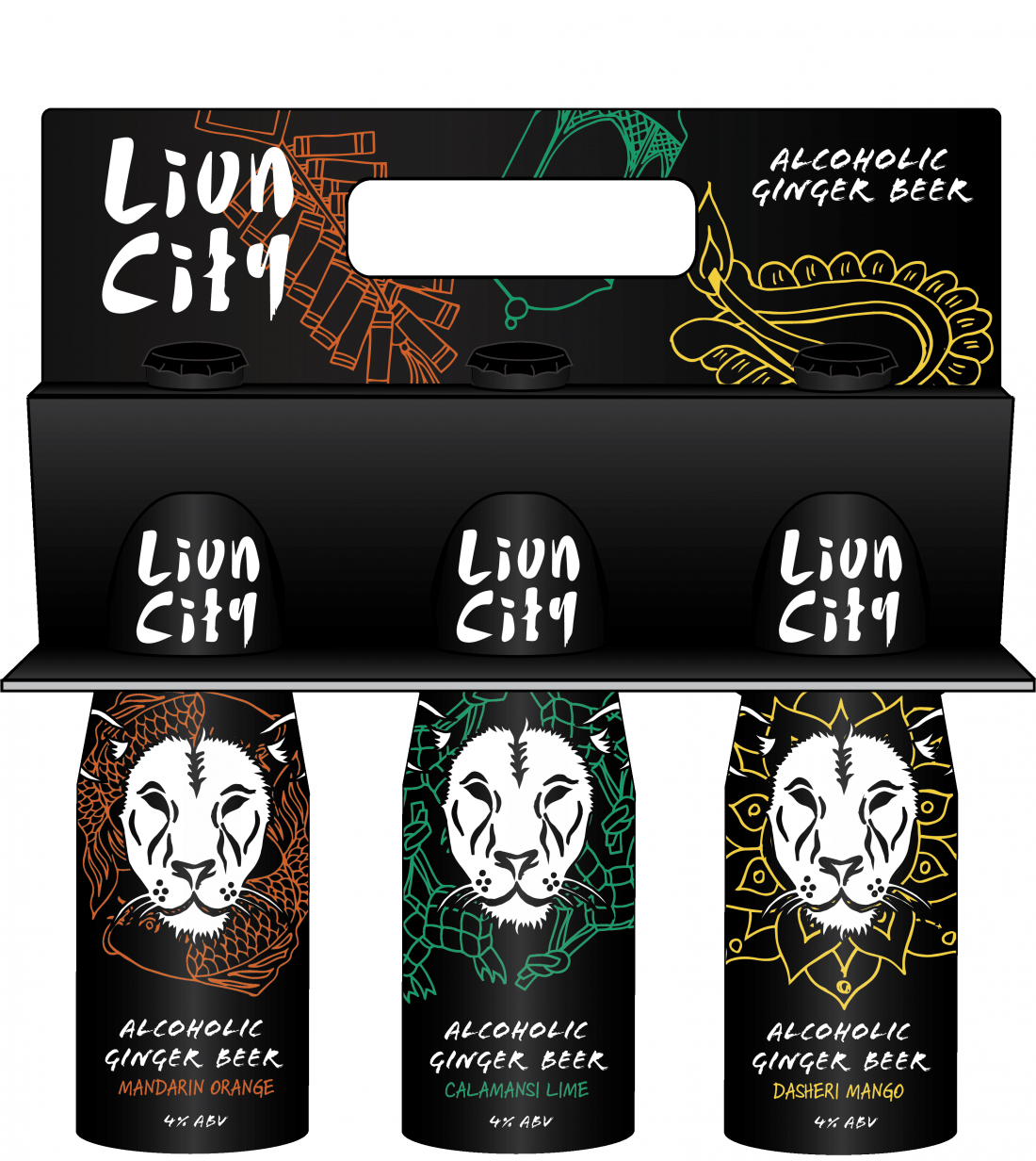 Lion City Alcoholic Ginger Beer Pack