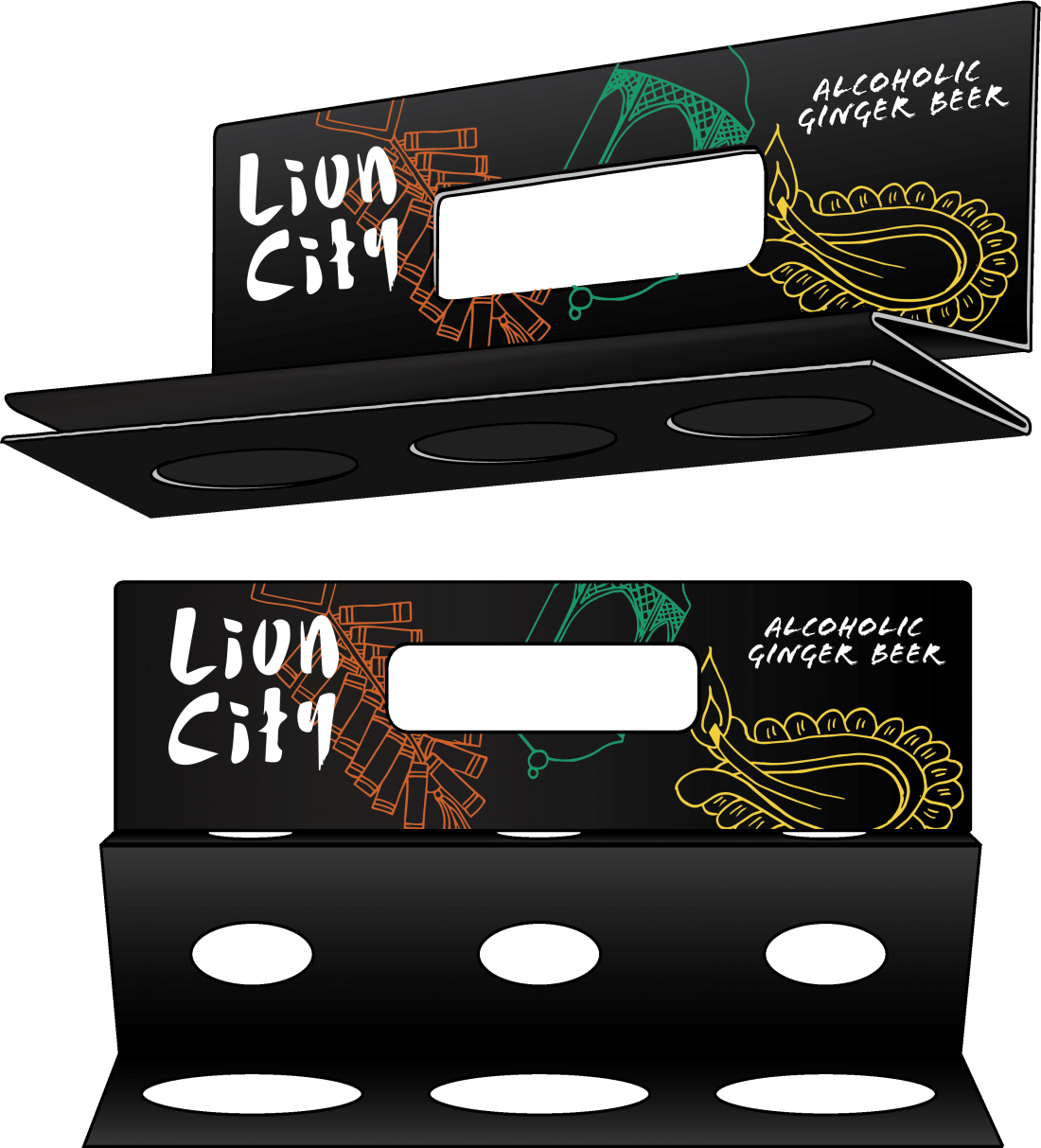 Lion City Ginger Beer Packaging Structure