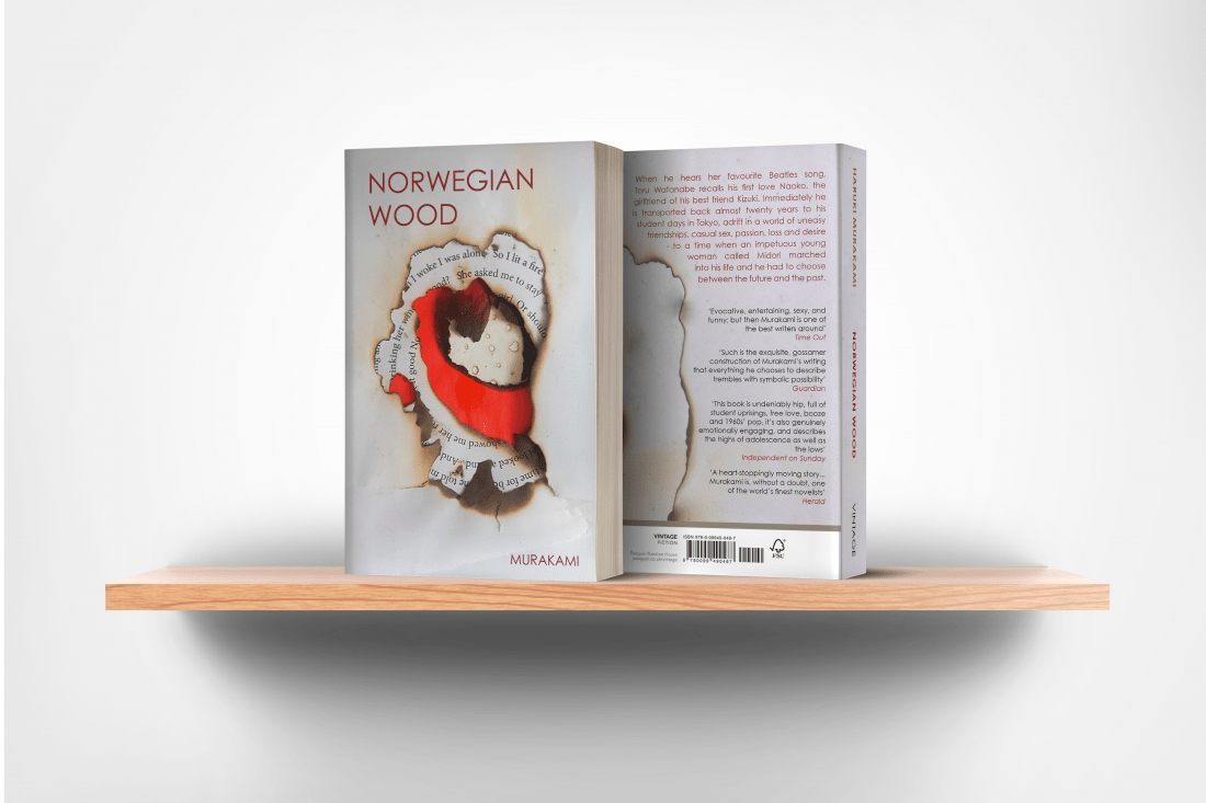 Norwegian Wood by Haruki Murakami - Layout / Editorial Design
