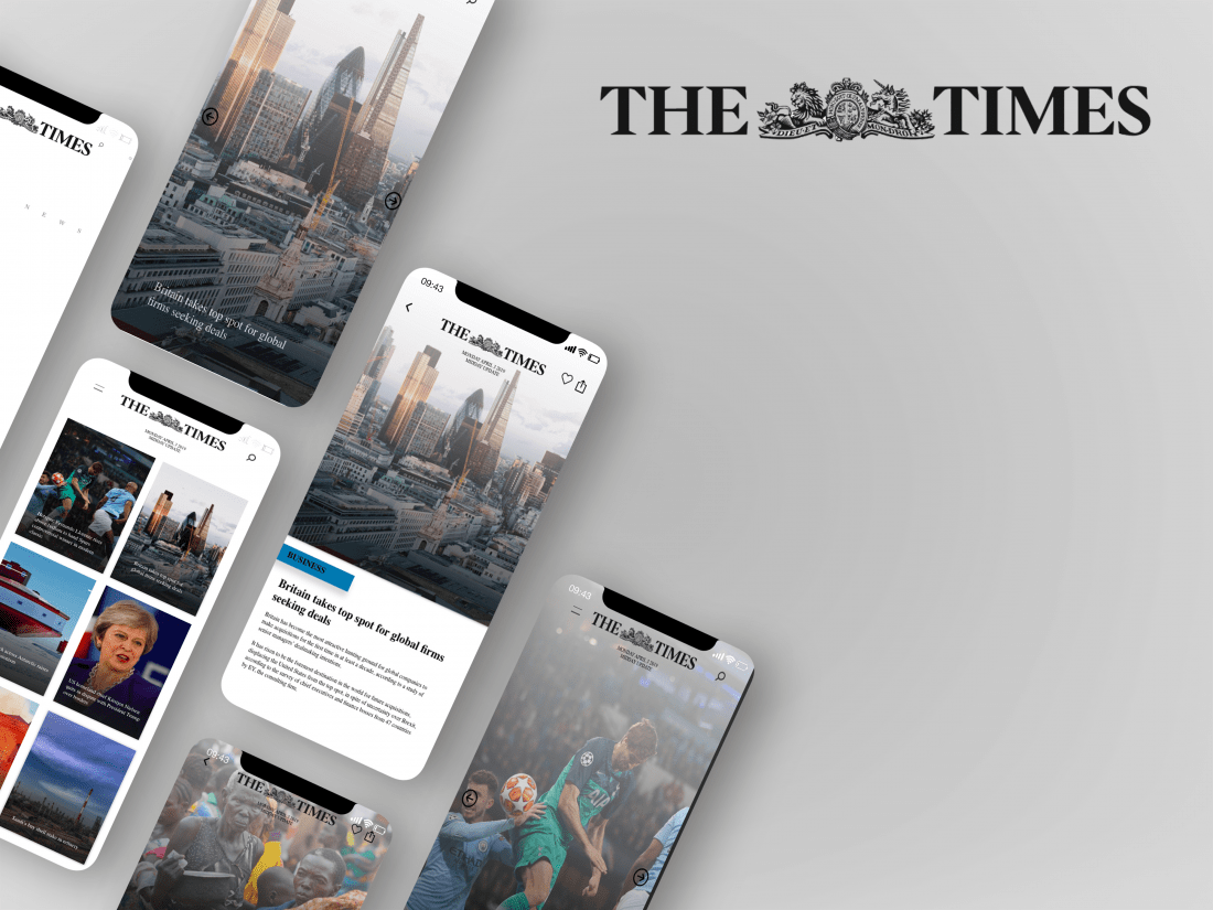 The Times & The Sunday Times (D&AD brief)