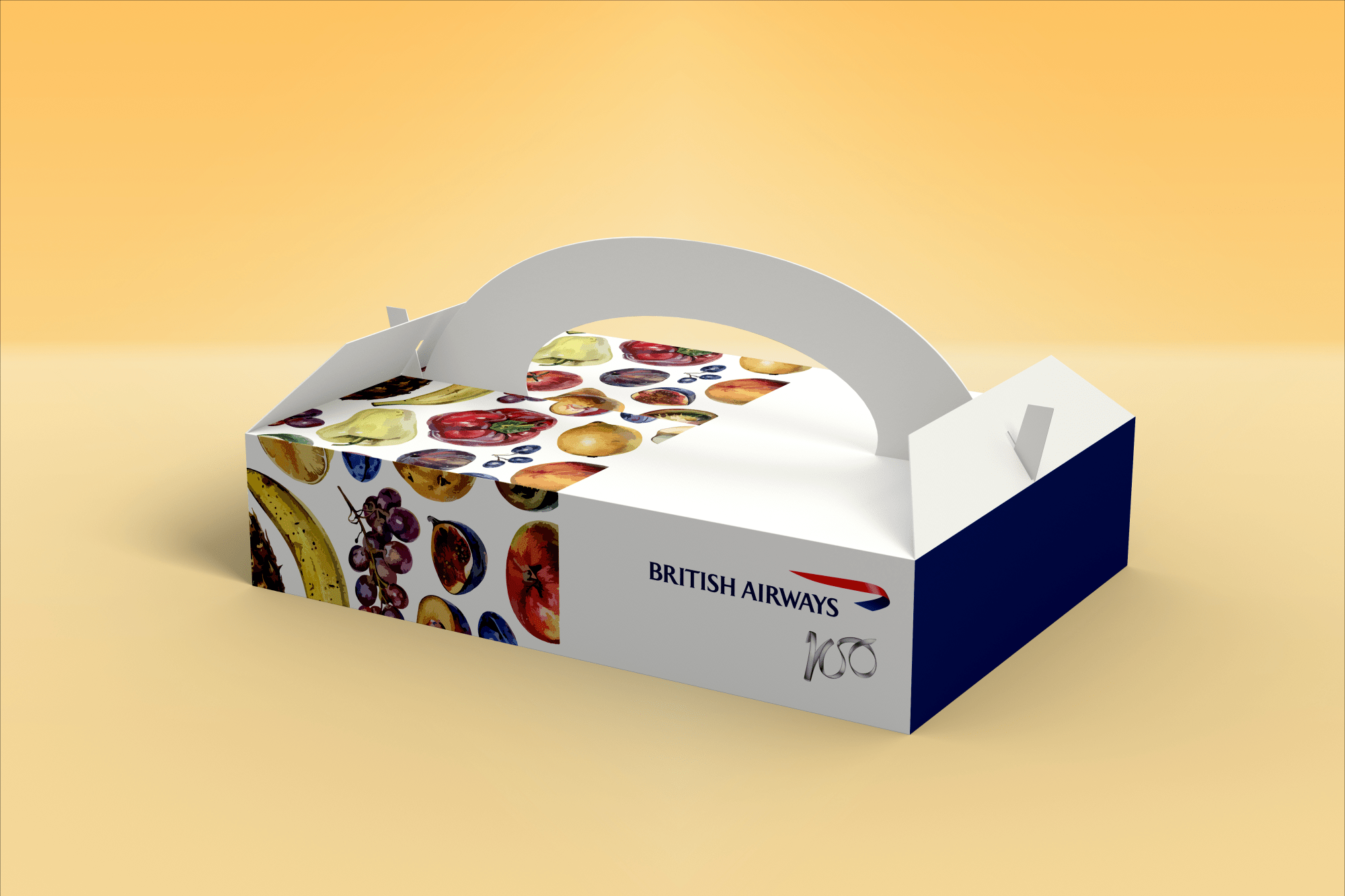 Rebranding British Airways Economy Food Packaging