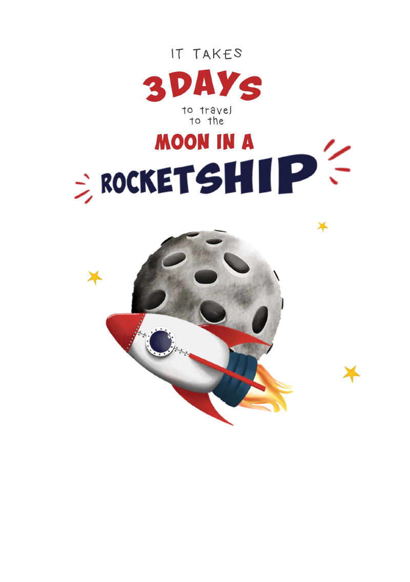 Rocketship Illustration