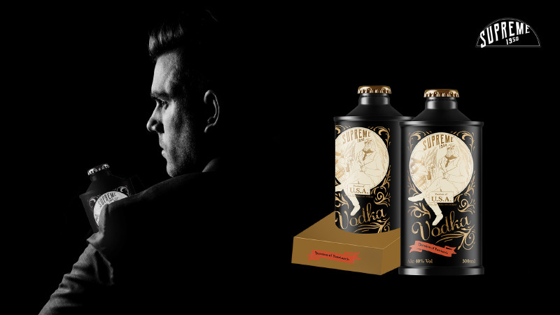 Supreme Vodka - Branding, Packaging Design & Advertising